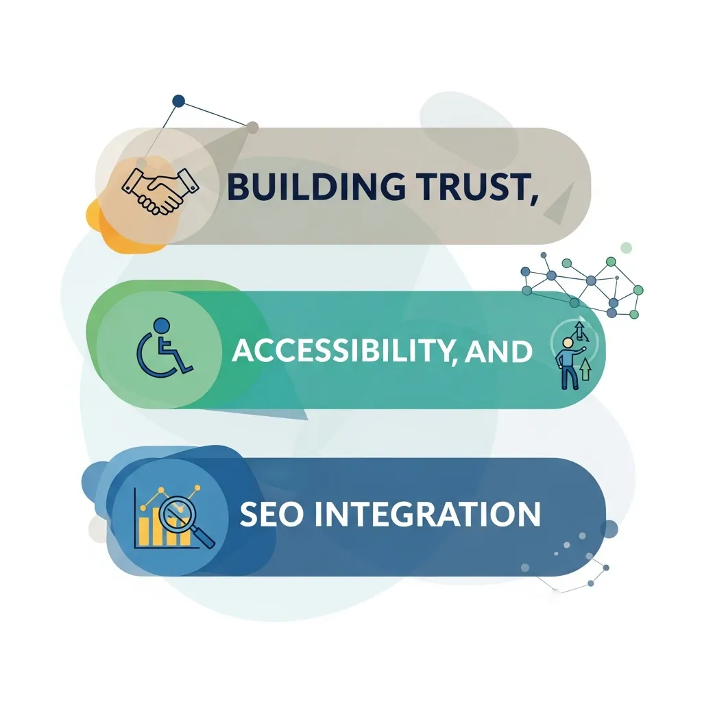 Building Trust, Accessibility, and SEO Integration