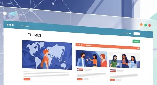 Multilingual Website Themes