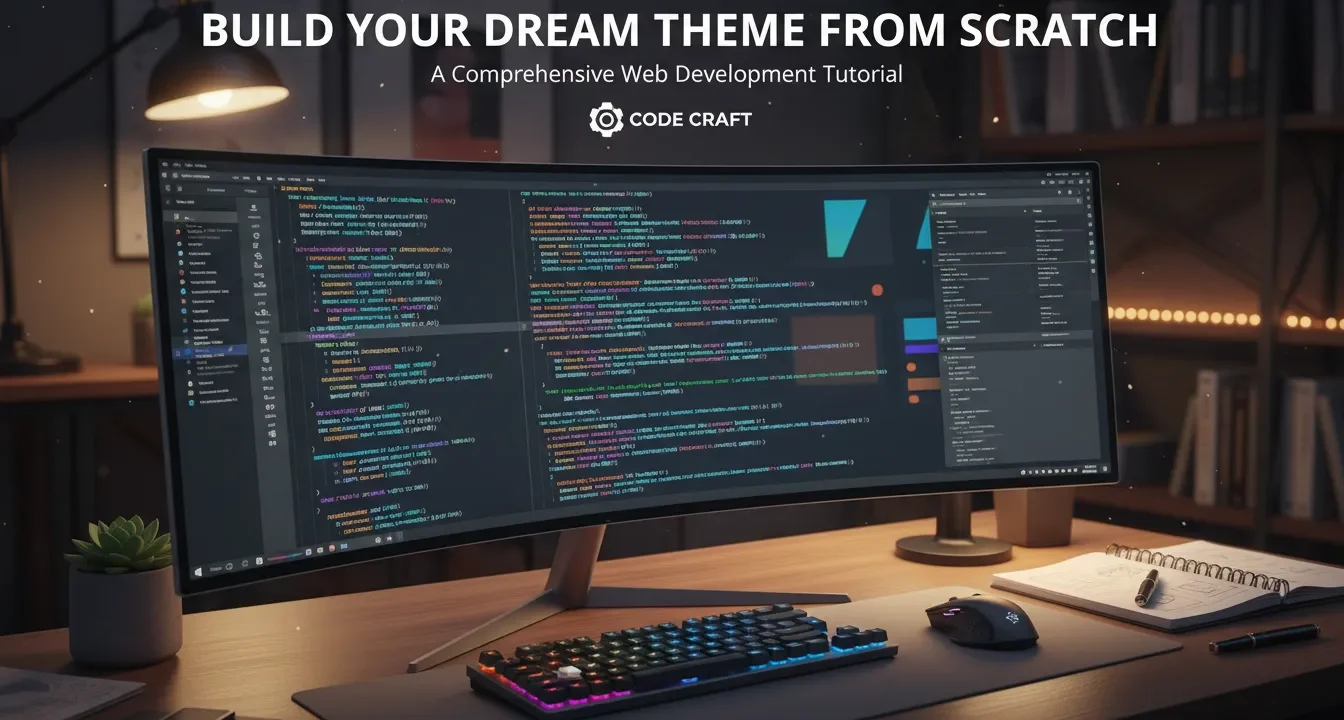 how to make a website theme