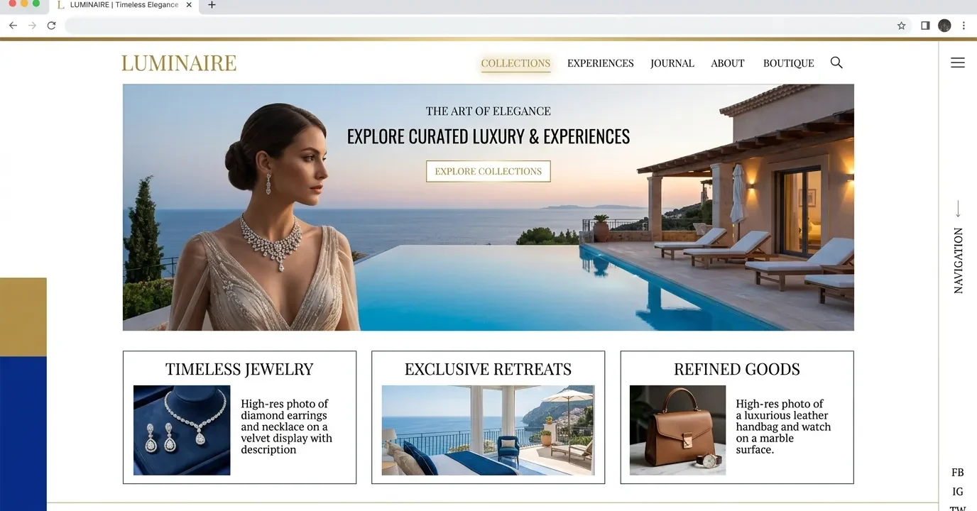 Luxury Website Design