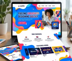 Master Colorful Website Design for Creative Brands