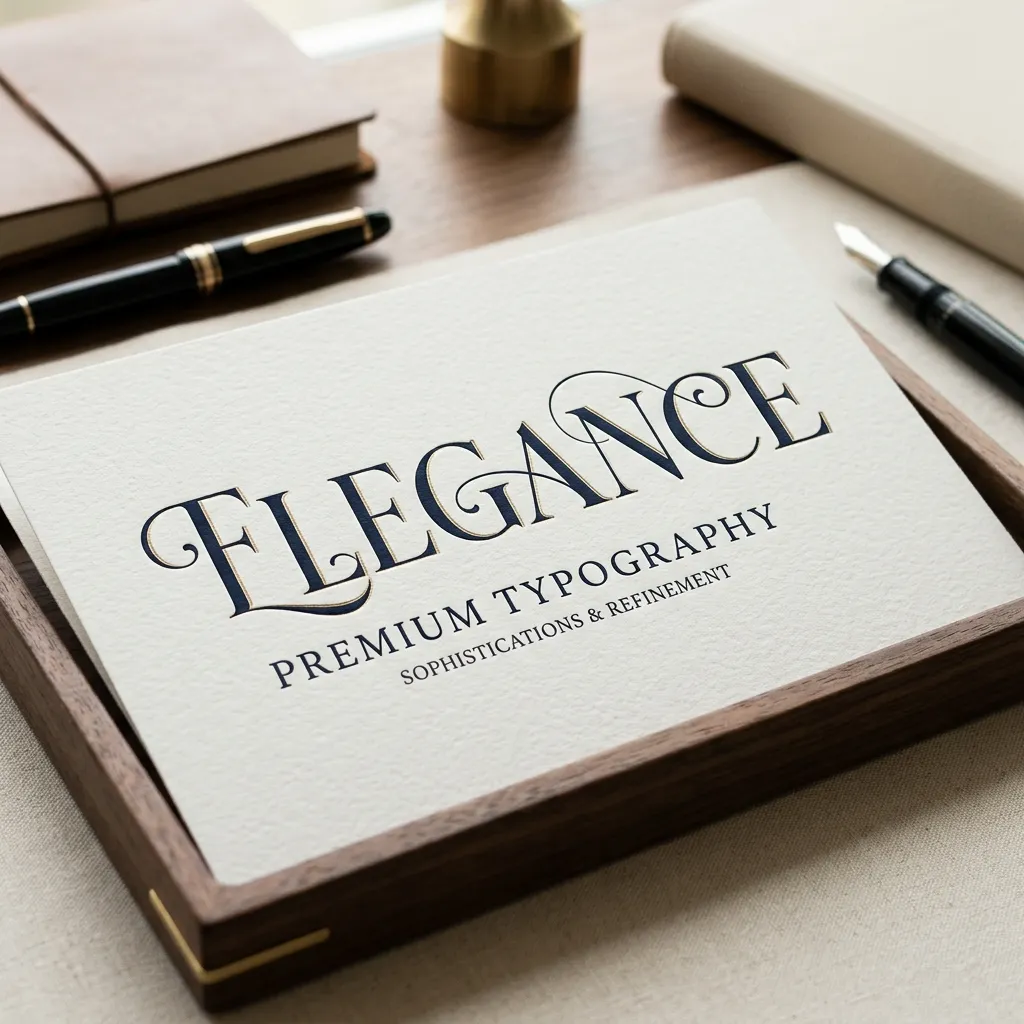 Premium typography