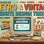 Retro & Vintage Website Design Trends Explained