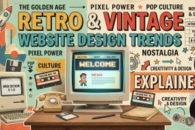 Retro & Vintage Website Design Trends Explained