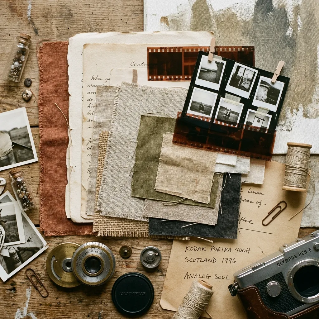 Textures, Grain, and Analog Touches